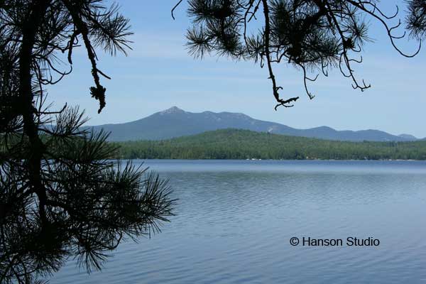 Silver Lake, NH - Mt. Chocorua Through the Pines